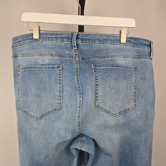 NYDJ Curves 360 Slim Straight Ankle Jean Size 16 Short - Picture 6 of 7